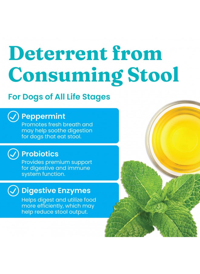 solid gold - Solid Gold Stop Eating Poop Soft Chews for Dogs with Coprophagia - Natural Holistic Deterrent for Dogs Eating Poop - Grain Free Supplement Chews & Powder with Peppermint & Parsley Oil - 60 Count - Image 1