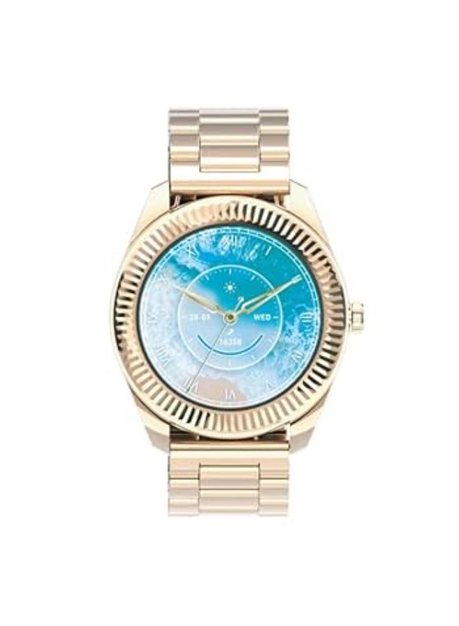 لينيس LENYES LW-252… ذكية كما تحبين ساعة تجمع بين الرقي والوظائف الذكية المتقدمة بشاشة AMOLED واضحة وتفاصيل لا تُقاوم  إمكانية تخصيص أكثر من 100 واجهة ساعة لتناسب ذوقك. - Image 3