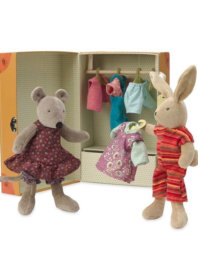 Moulin Roty حقيبة الملابس الصغيرة من عائلة لا غراند - Image 1
