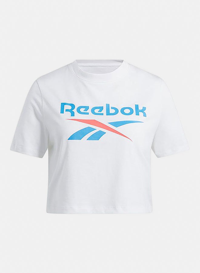 Reebok Identity Big Logo Crop Tee - Image 1