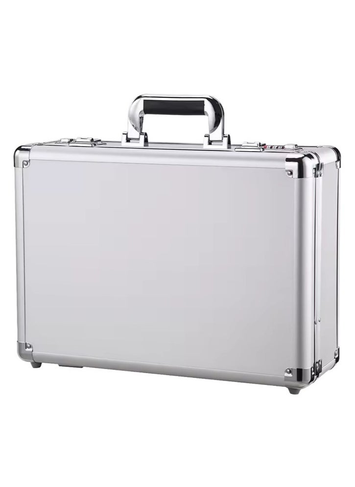Freegallops - Aluminum Attache Case Padded Laptop Briefcase Combo Lock Hard Sided - Image 1