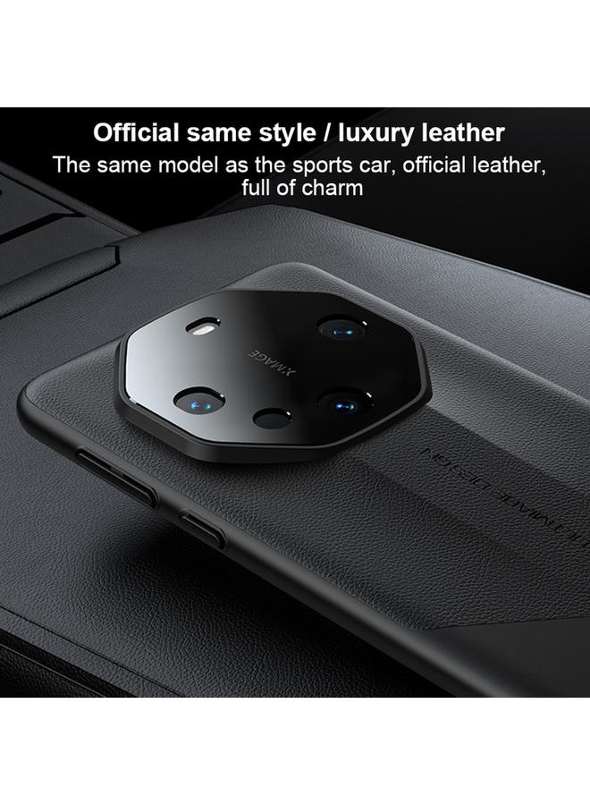 S-TOP Case For Huawei Mate 60 RS Ultimate Imitation Ultimate Design PC + Leather Phone Case - Image 4