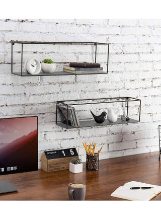 Wall-Mounted Rectangular Display Shelf - Grey - pzsku/ZFC4D985D5D4189C073B3Z/45/_/1730295032/2d6e99c0-f697-4b65-9b8d-4e21be58283d