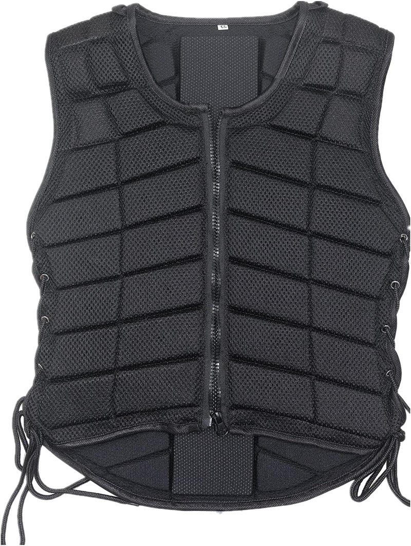 klarako Equestrian Vest,Horse Riding Training Waistcoat Body Safety Protector Gear for Unisex Adults Boys Girls Children - Image 3
