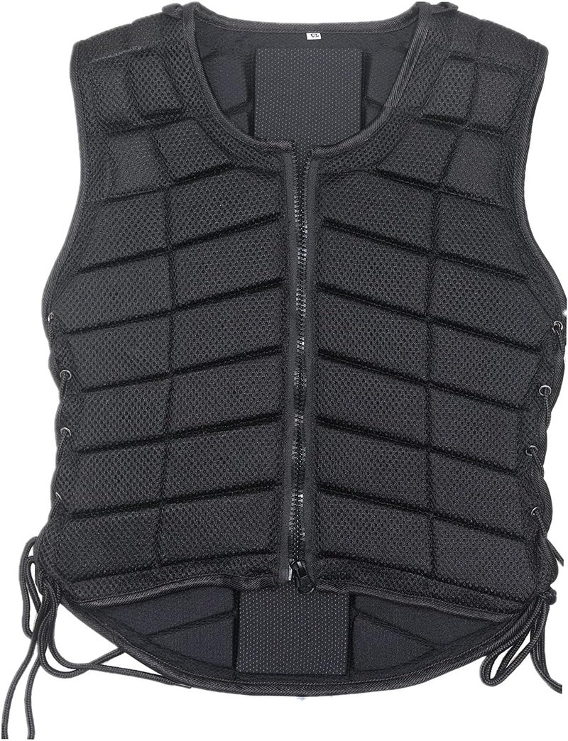 klarako Equestrian Vest,Horse Riding Training Waistcoat Body Safety Protector Gear for Unisex Adults Boys Girls Children - Image 1