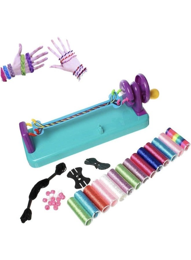 richtots Premium 2 in 1 Wrist Twist Bracelet Maker and Braiding Kit for Girls Kids - Image 1