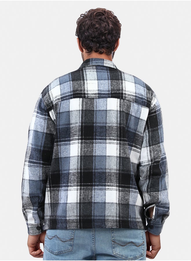 RAVIN Snap Buttoned Plaids Heavy Winter Shirt  - Image 3