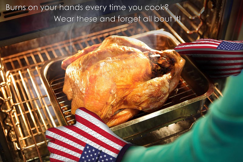 KITCHEN PERFECTION Silicone Smoker Oven Gloves -Extreme Heat Resistant BBQ Gloves -Handle Hot Food Right on Your Smoker Grill Fryer Pit|Waterproof Oven Mitts Grill Gloves |Superior Value Set+3 Bonuses - Image 3