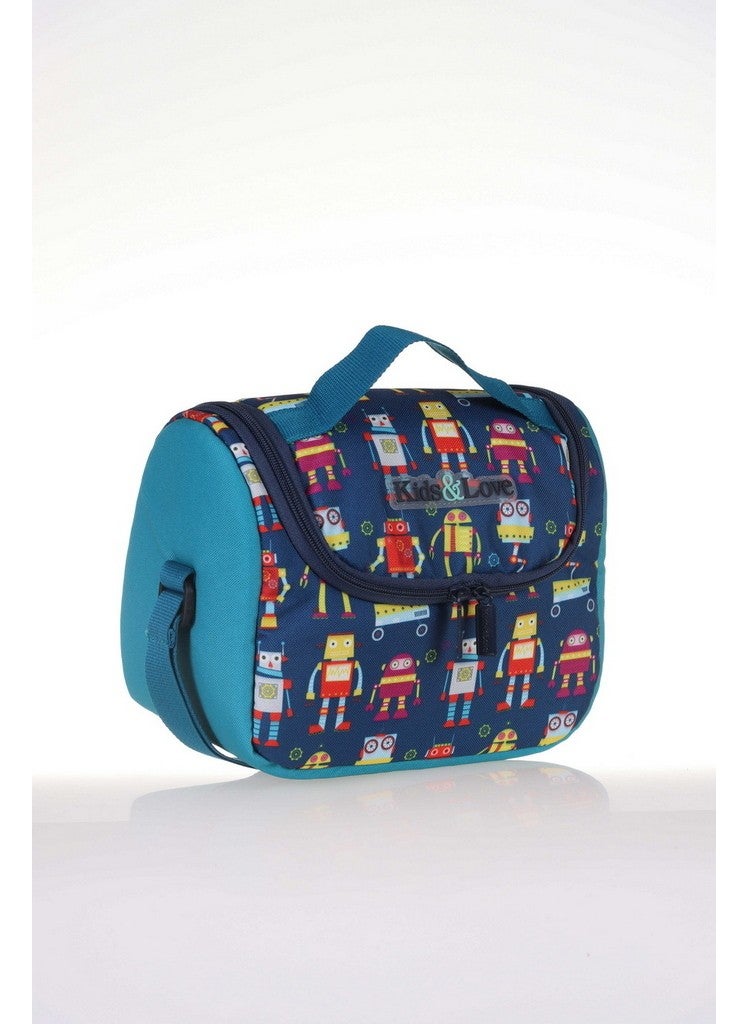 KAUKKO - Kids & Love Sweet Robot Lunch Box 24X13X17 (L7091) - Image 1