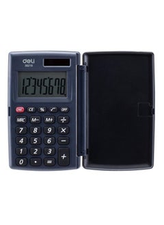 Deli 8-Digit Pocket Calculator Black  - Image 2