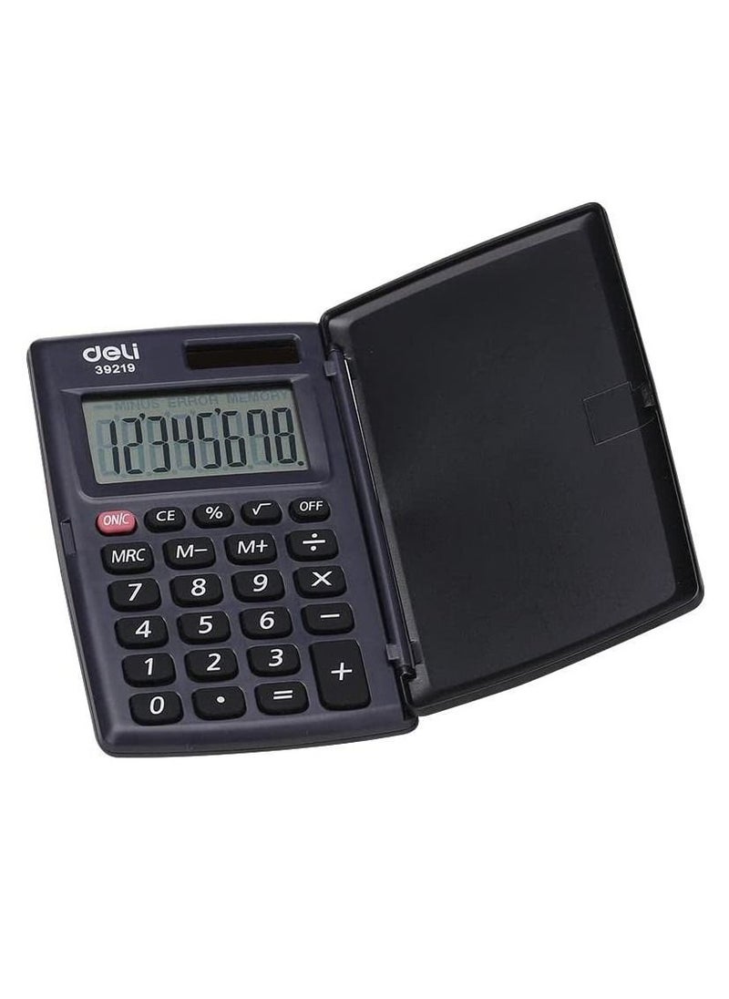 Deli 8-Digit Pocket Calculator Black  - Image 3