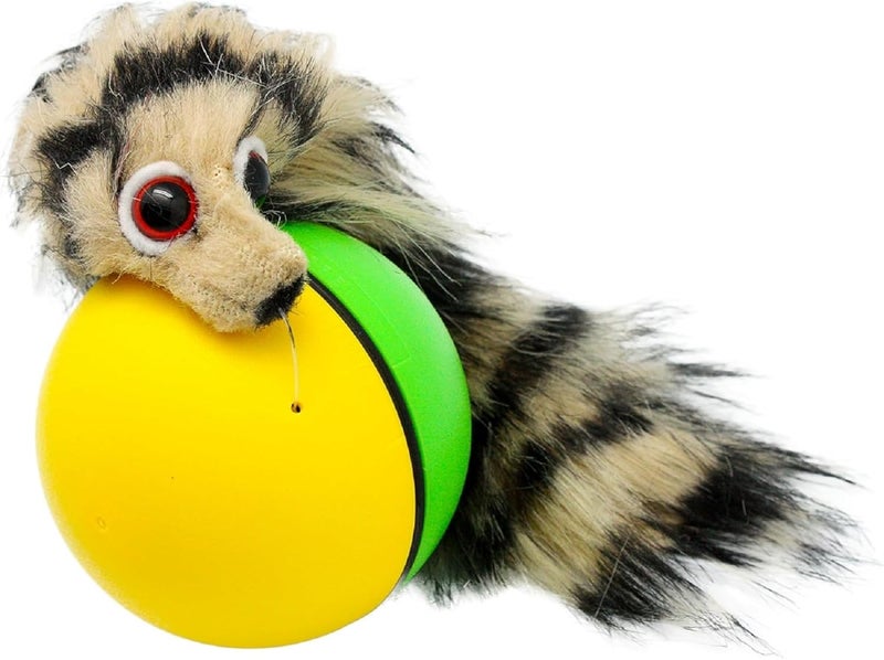 D.Y. Toy Weazel Ball Motorized Pet Toy for Cats and Dogs - Fun Interactive Play for Ages 3 and Up