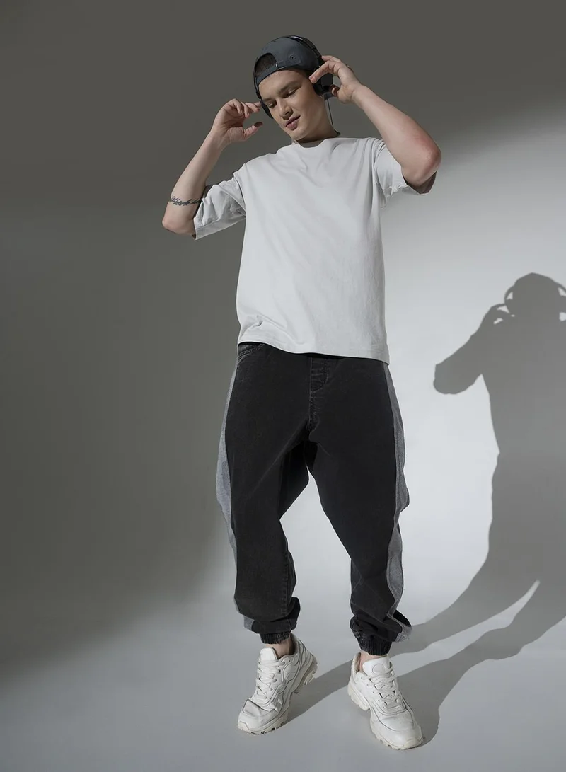 Hubberholme Grey Jeans for Men