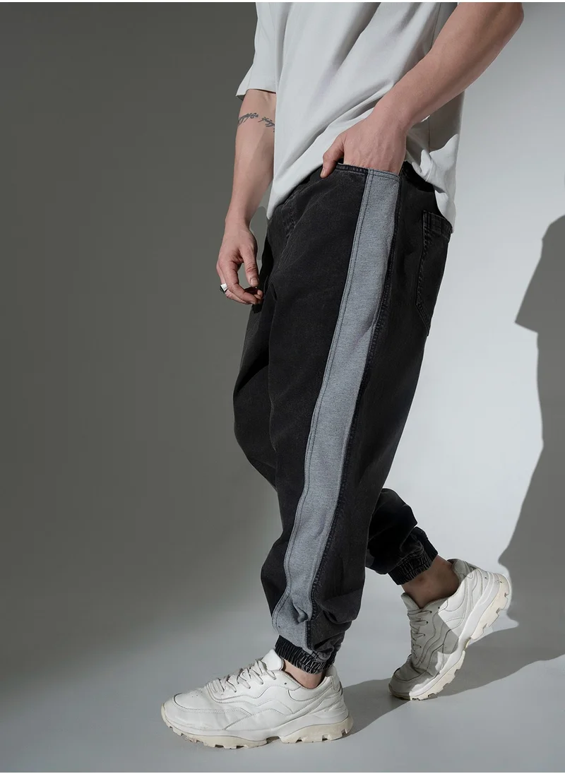 هوبرهولمي Clean Look Relaxed Fit Stretchable Joggers for Men