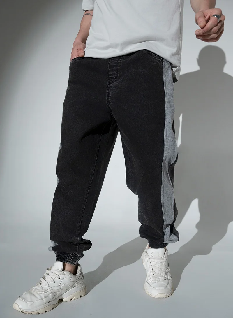 Hubberholme Clean Look Relaxed Fit Stretchable Joggers for Men