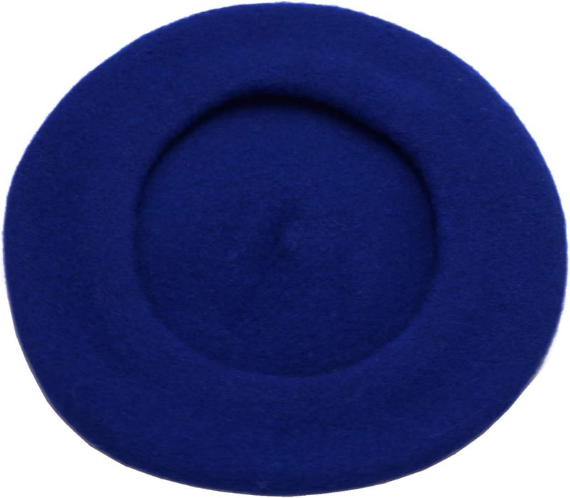 Wheebo Wool Beret Hat,Solid Color French Style Winter Warm Cap for Women Girls Lady - Image 3