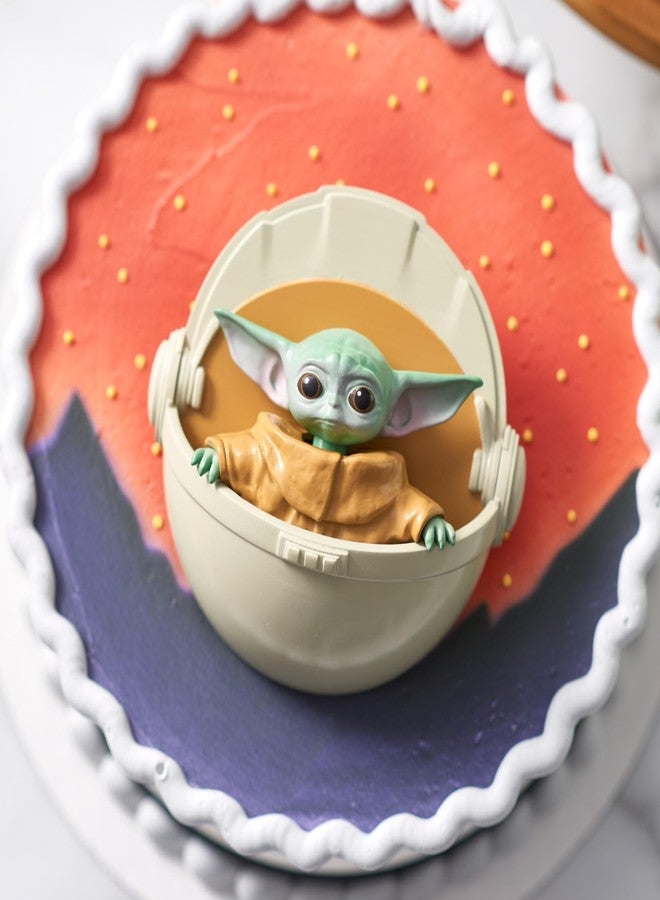 DecoPac DecoSet® Star Wars™ The Mandalorian The Child Cake Topper, 1-Piece Cake Topper, Use with Cake Decorations to Create Intergalactic Cakes - Image 5