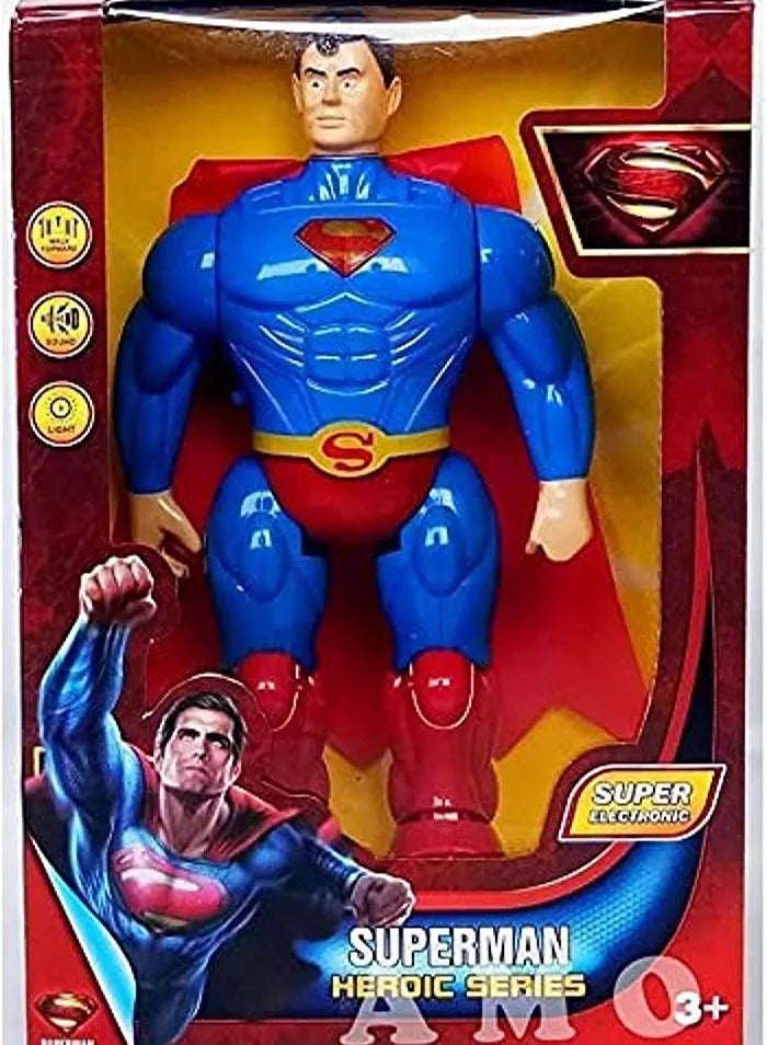 Superman Figure: Classic Superman Superhero Action Figure Toy