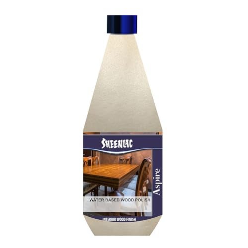 Sheenlac Water Based Interior Wood Polish | Odorless, Non-Flammable | Quick Dry Varnish | 100% Lead-Free | High Water Resistance | Eco-Friendly Polish for all Furniture - Matt Finish 500ml - Image 2