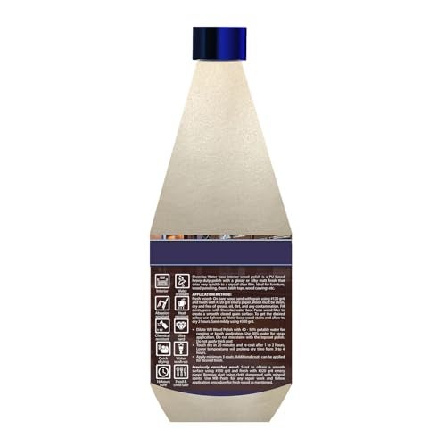 Sheenlac Water Based Interior Wood Polish | Odorless, Non-Flammable | Quick Dry Varnish | 100% Lead-Free | High Water Resistance | Eco-Friendly Polish for all Furniture - Matt Finish 500ml - Image 3