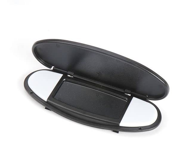 Partscollect Sun Visor Vanity Mirror Cover Fits for BMW Mini Cooper Cooper S Clubman Hatchback Countryman R55 R58 R60 20072014 Black