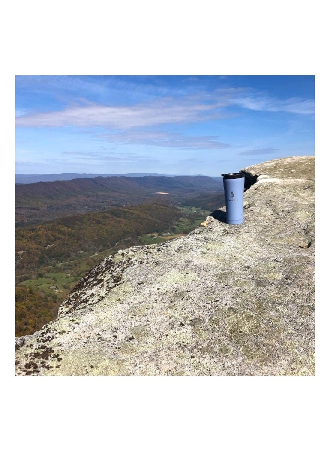 اكوابيلي أكوابيلي C116 كوب حراري معزول بجدار مزدوج للسفر بلون أزرق دينم 480 مل 90082 - Image 3