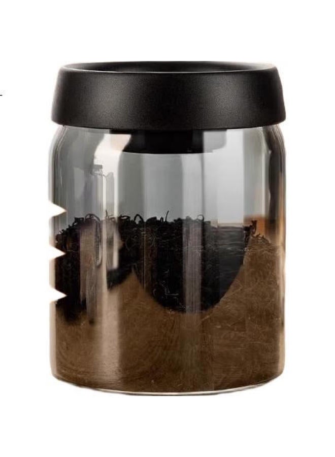 Pakchoice Vacuum-Sealed Food-Grade Storage Container For Tea Leaves And Coffee Beans, Moisture-Proof Glass Jar, Portable Tea Canister - Image 2