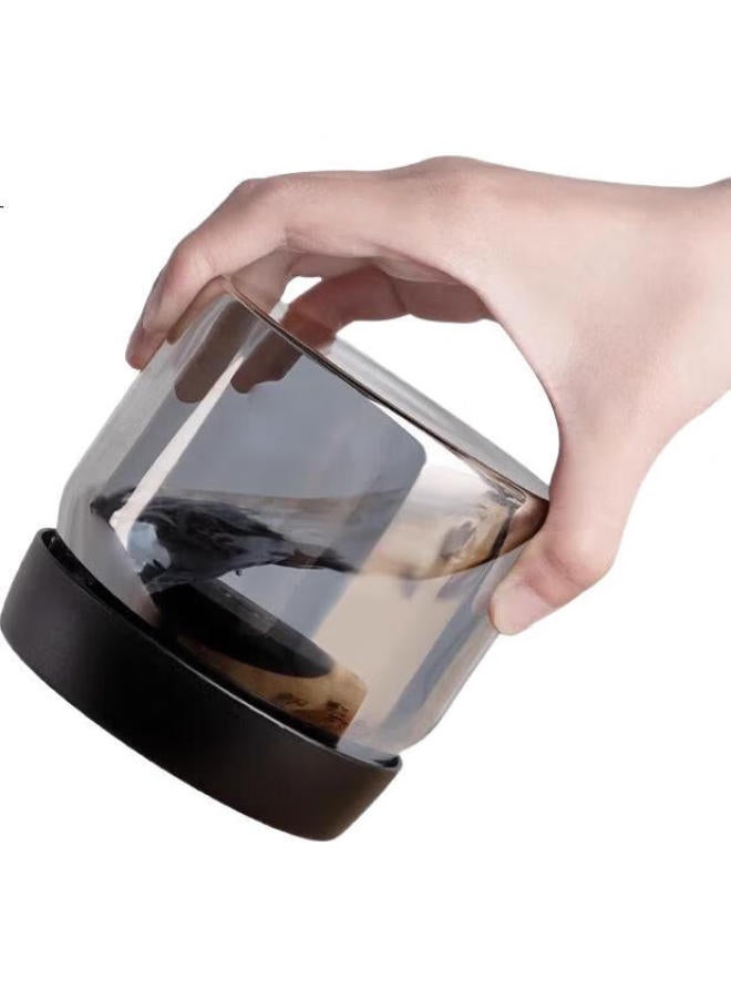 Pakchoice Vacuum-Sealed Food-Grade Storage Container For Tea Leaves And Coffee Beans, Moisture-Proof Glass Jar, Portable Tea Canister - Image 1