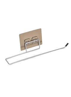 Shyam Enterprise Shyam Enterprise Stainless Steel Wall Mounted Self Adhesive Tissue Paper Holder for Bathroom Toilet Towel Holder Stand Bathroom Hand Towel Napkin Hanging Holder Kitchen Paper Roll Holder 1 PCS  - Image 5