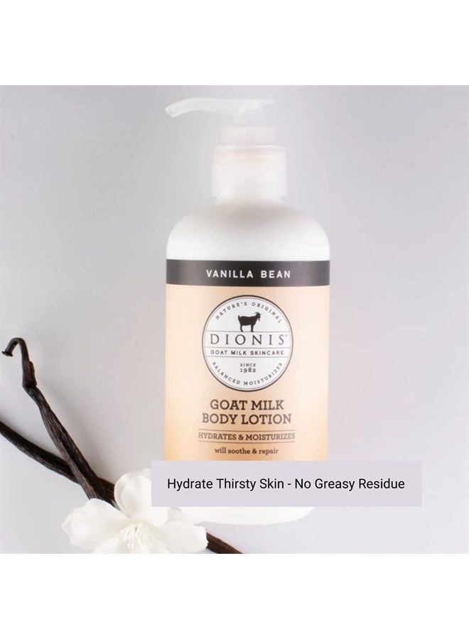 Dionis Goat Milk Skincare Vanilla Bean Scented Whipped Body Scrub & Lotion Gift Set - Moisturize & Restore All Skin Types - Gentle Chamomile Blended Exfoliating Sugar Scrub & Hydrating Body Cream Set,  - Image 5