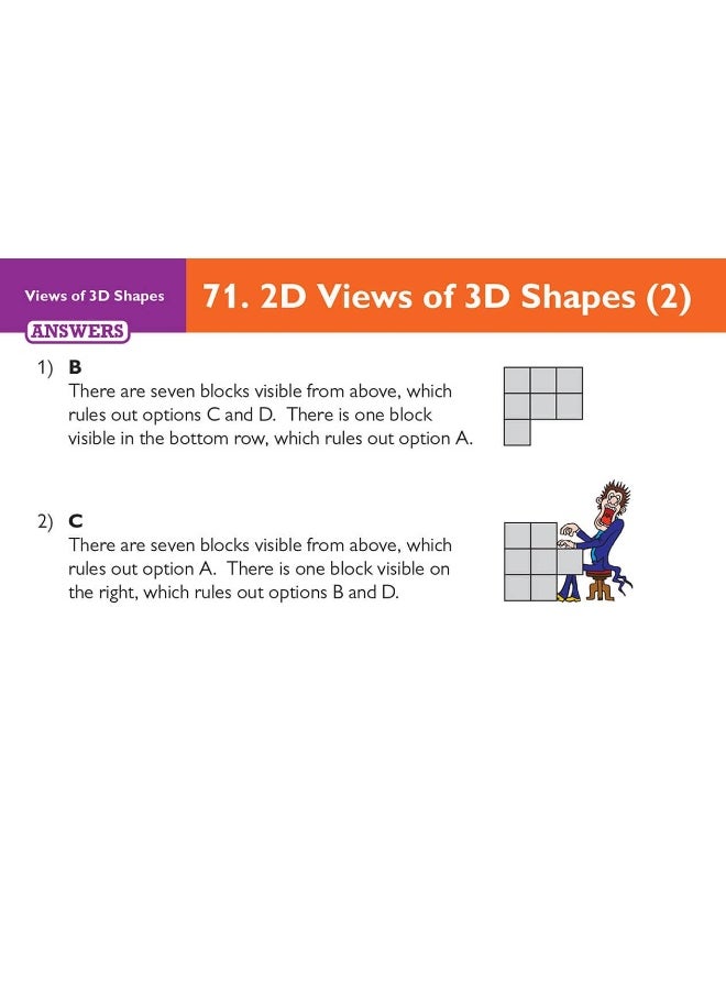 11+ CEM Revision Question Cards: Non-Verbal Reasoning 3D & Spatial - Ages 10-11  - Image 1