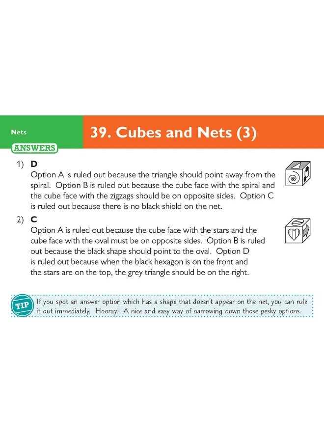 11+ CEM Revision Question Cards: Non-Verbal Reasoning 3D & Spatial - Ages 10-11