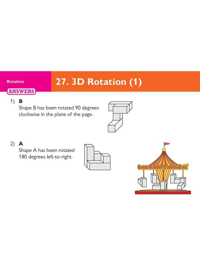 11+ CEM Revision Question Cards: Non-Verbal Reasoning 3D & Spatial - Ages 10-11