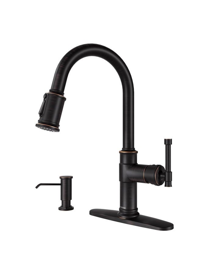 DAYONE Kitchen Faucet with Pull Down Sprayer - Image 1