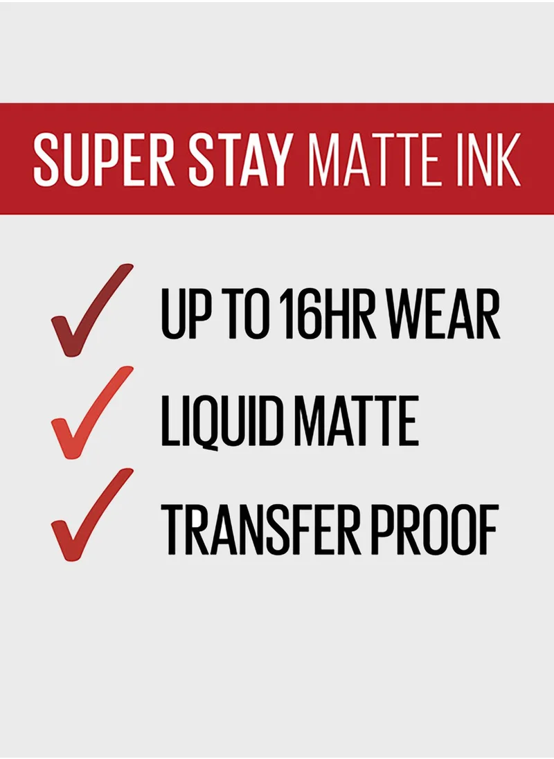 MAYBELLINE NEW YORK Superstay Matte Ink Spiced 335 Hustler