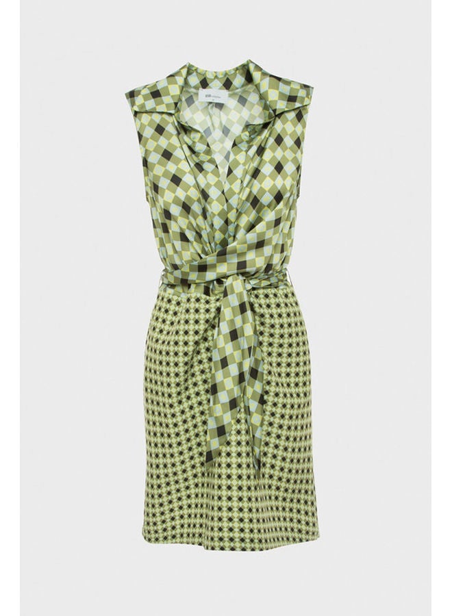 BSB Mini printed satin dress - Image 4