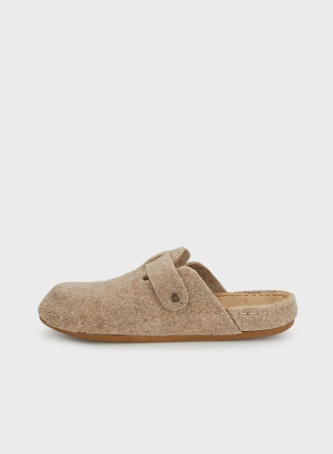 ليلا Lela Belted Felt Winter Home Slippers Women's SLIPPERS 6711001