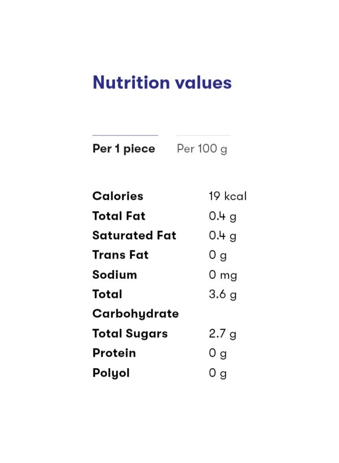 منتوس حلوى انكردبل تشو بنكهة التفاح 45جم - Image 2