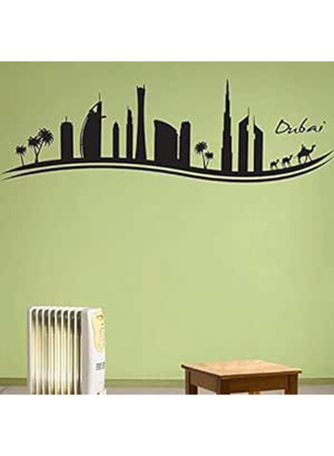 Walliv Dubai Before & Now Wall Sticker Decal