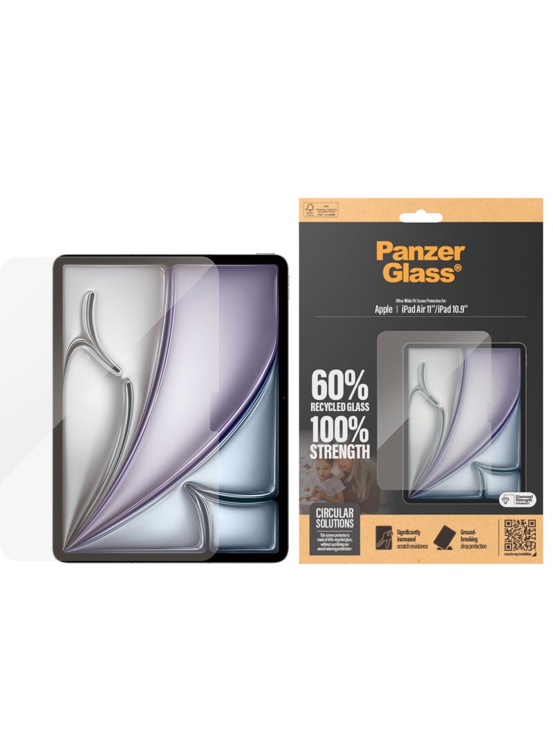 PanzerGlass واقي شاشة PanzerGlass® لجهاز iPad Air 11" 2024 | iPad 10.9" | ملائم للغاية - Image 1