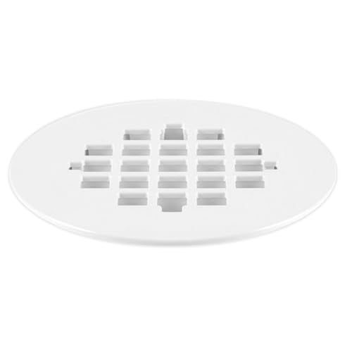 Oatey 4-1/4 in. Carded White Plastic Snap-Tite Strainer - Image 1