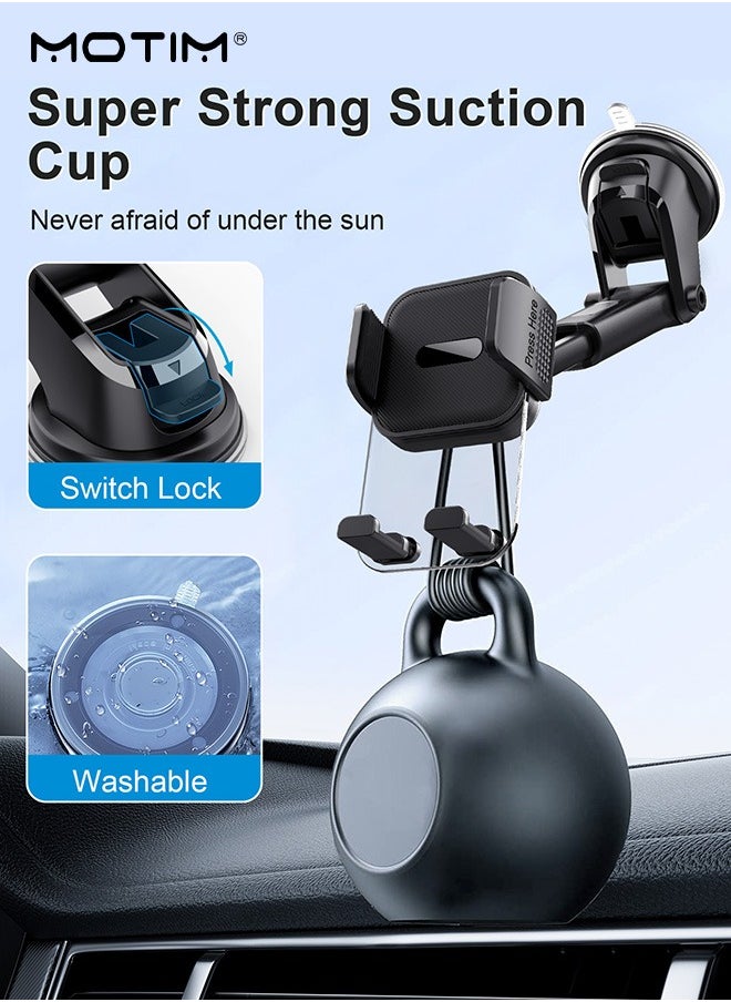 Car Phone Holder for Dashboard Windshield, Adjustable Rotatable Phone Mount Mobile Car Holder, Car Mobile Mount Stand Compatible  with iPhone 16/15/14 Series Galaxy Z Flip 5/4 S24/S23, Xiaomi - pzsku/ZFC4F6A0EC385C72A0A3EZ/45/_/1732866034/1d5e0165-6b11-4f06-a231-826b1b8329b8