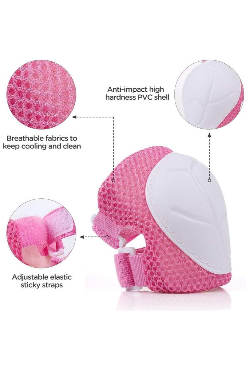 Kids Helmet and Pads Set, 7 in 1 Adjustable Helmet, Knee Pads, Elbow Pads, and Wrist Guards for Boys and Girls Ages 3-8, Protective Gear for Skateboarding, Biking, Scooters, and Hoverboards - Image 5