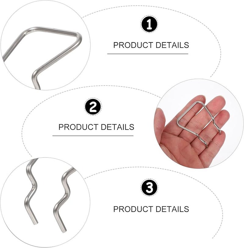 خطافات لوح التثبيت من الفولاذ المقاوم للصدأ 12 قطعة، تنظيم الأدوات، تخزين المرآب والمطبخ - Image 4