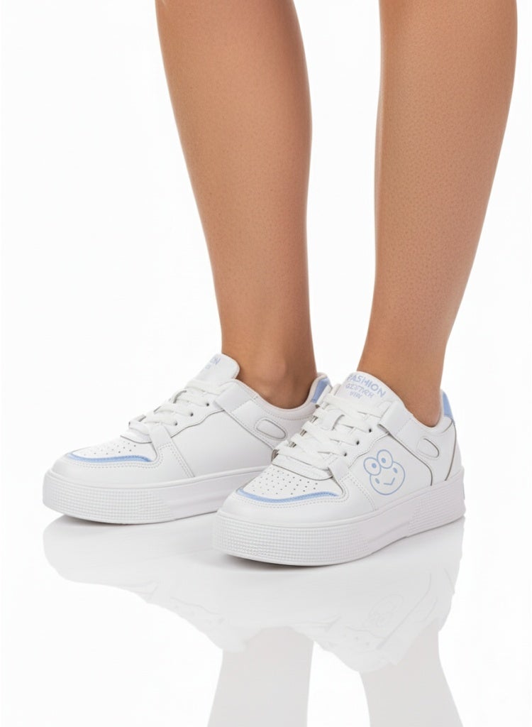 حذاء رياضي كاجوال عصري بطبعة جانبية مرحة - متوفر بمختلف الالوان و المقاسات - Image 4