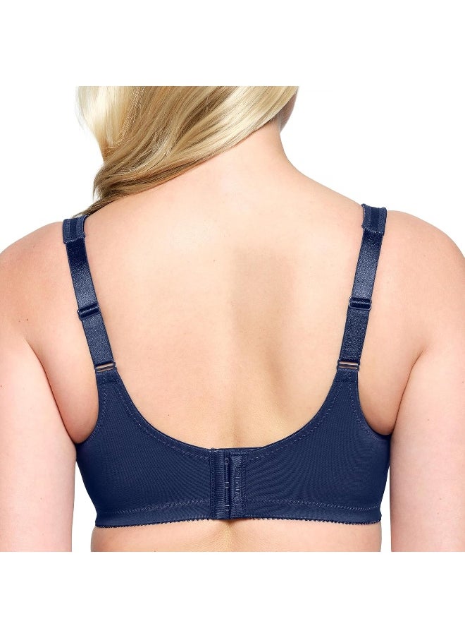 Glamorise Glamorise Women's Full Figure Wirefree Minimizer Support Bra #1003  - Image 2