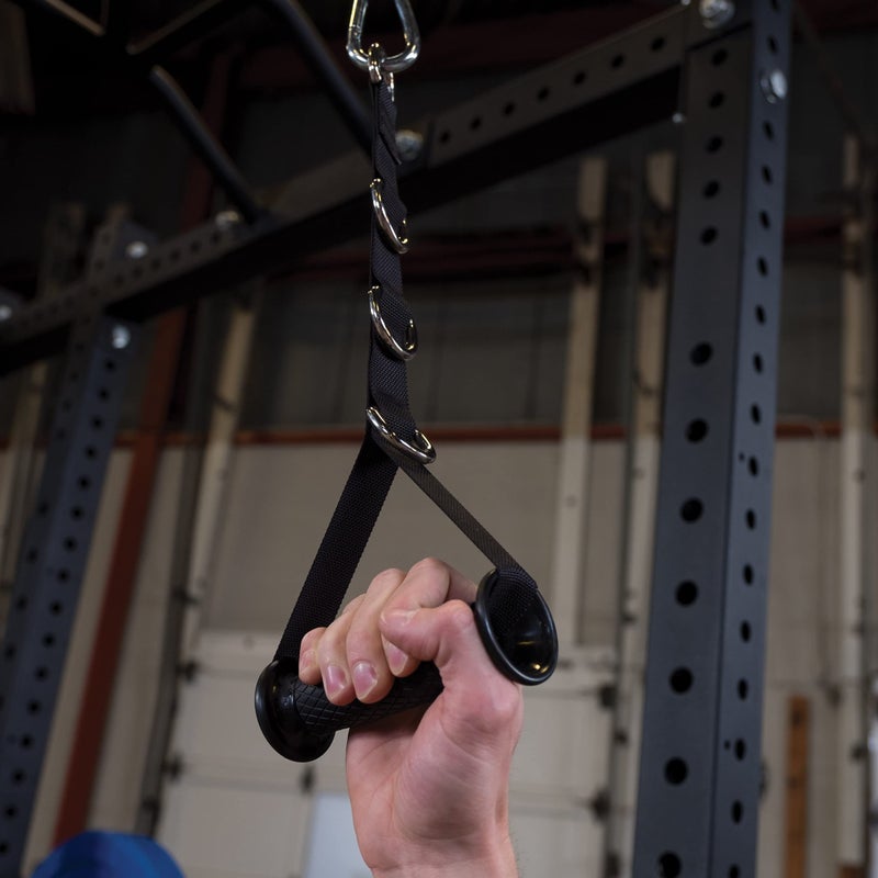 Body Solid Body-Solid NB59 Adjustable Nylon Cable Handle, The Perfect Home Gym Attachment: Cable Machine, LAT Pulldown, & Pulley System for Weight Training & More - Image 5