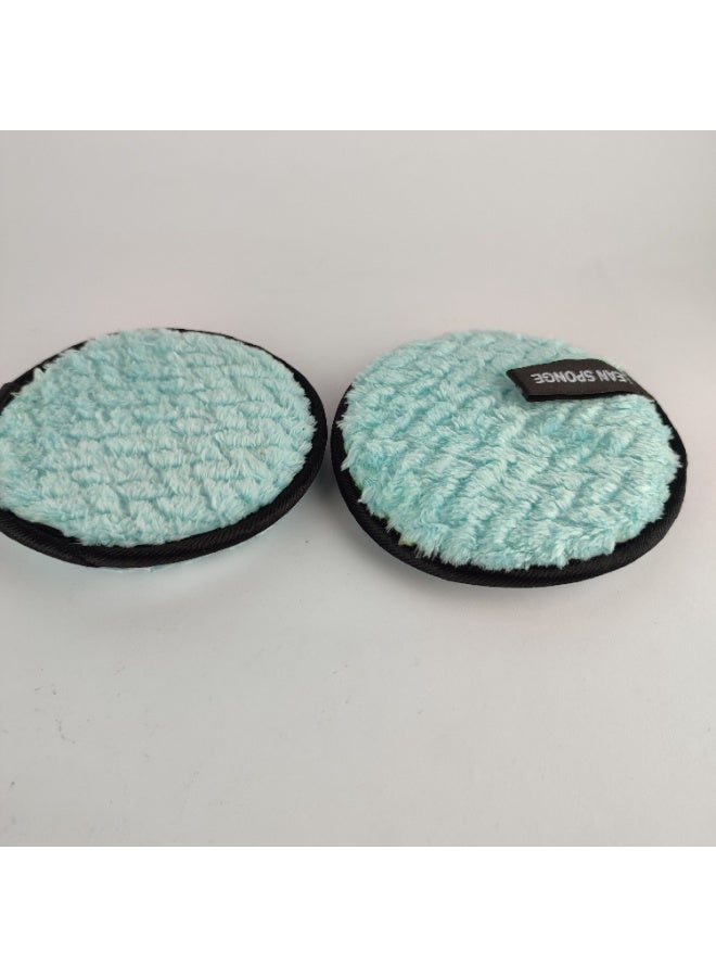 Pack of 2 Microfiber Makeup Remover Sponges – Soft & High Quality - Image 5