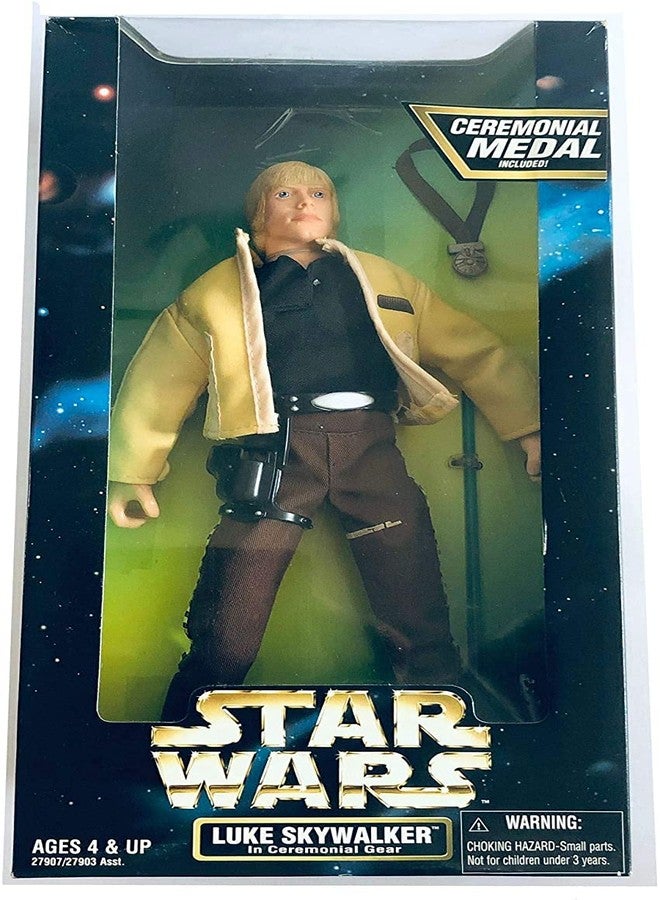 Kenner مجموعة أكشن كينر ستار وورز 12" تمثال لوك سكاي ووكر بزي احتفالي - Image 1
