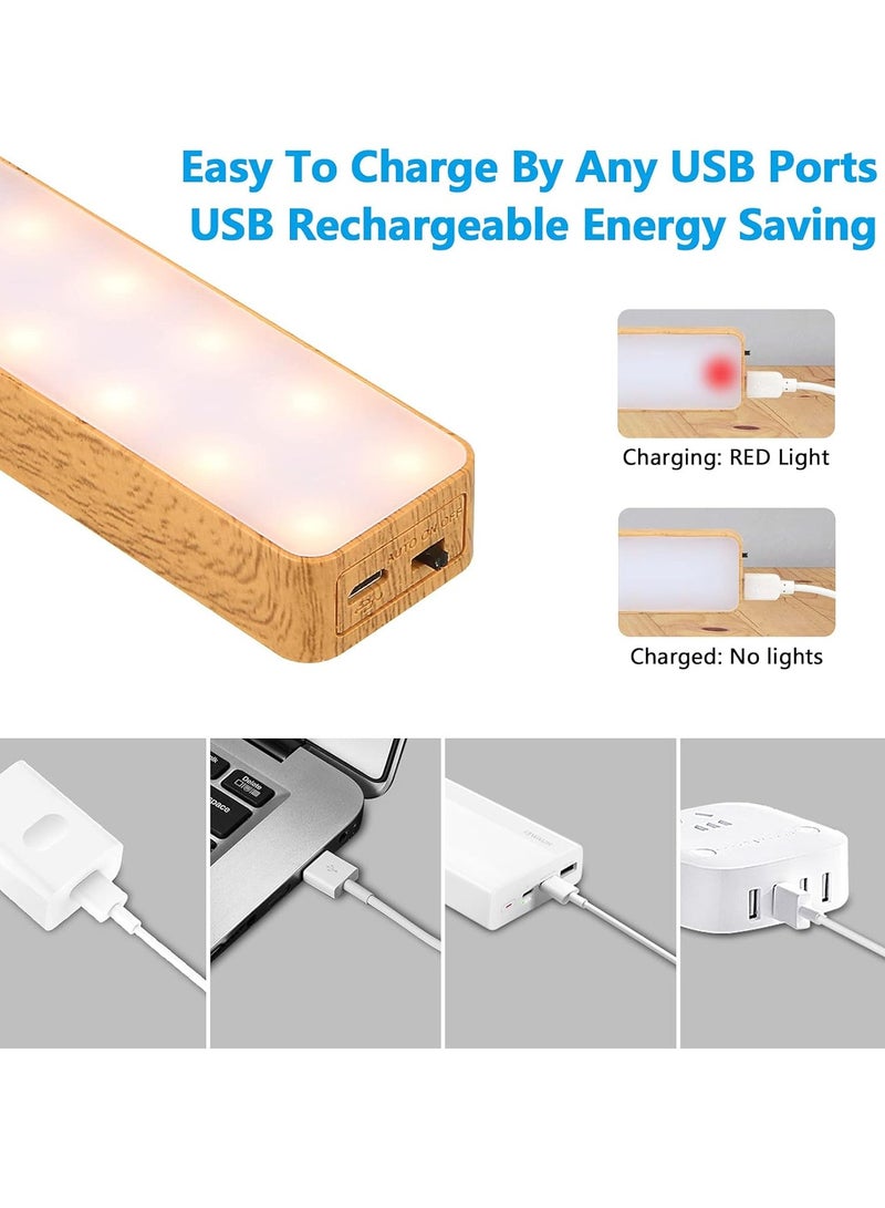 عام جديد جسم الإنسان التعريفي ضوء الليل قابلة للشحن غرفة نوم ضوء السرير المنزلية المطبخ الممر درج ضوء - Image 3